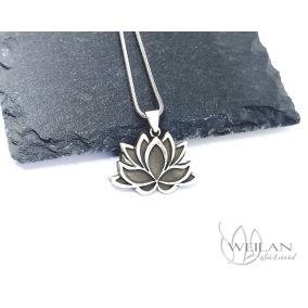 Lótusz ezüst medál