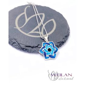Kelta - Druida ezüst tűzzománc medál, kicsi