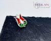 Mátkám ezüst tűzzománc kitűző "pin