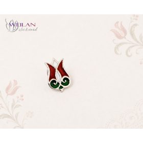 Mátkám ezüst tűzzománc kitűző "pin