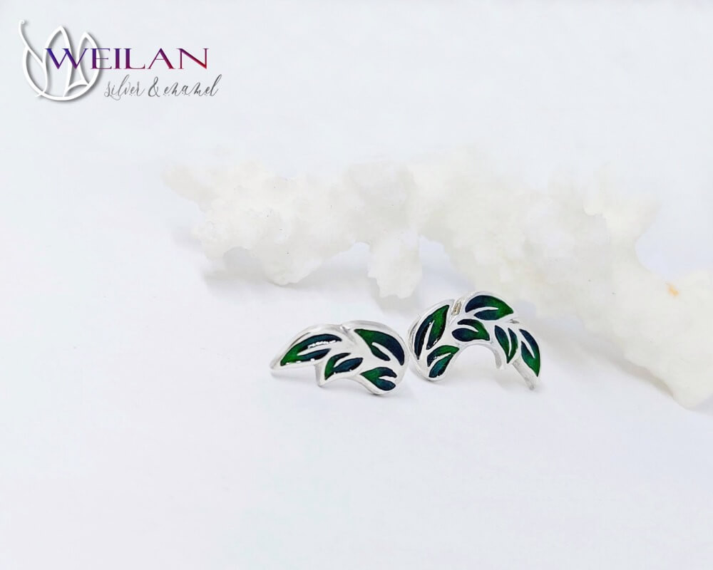 WEILAN Silver&Enamel | Leaf - Laurus kollekció