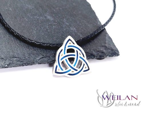 Trinity ezüst tűzzománc medál