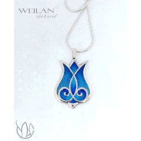 Hej'tulipán - Mátkám ezüst tűzzománc medál OG