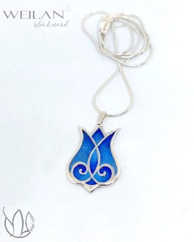 Hej'tulipán - Mátkám ezüst tűzzománc medál