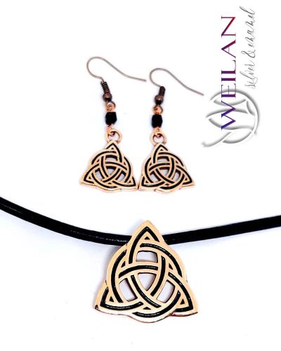 Trinity bronz tűzzománc szett