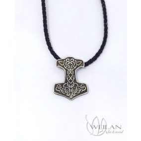 Edda - Mjölnir - Thor kalapácsa ezüst medál