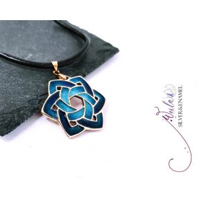 Kelta - Druida bronz tűzzománc medál