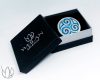 Kelta - Triskelion ezüst tűzzománc medál Weilan díszdobozban