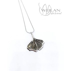 Leaf - Ginkgo Biloba - ezüst medál