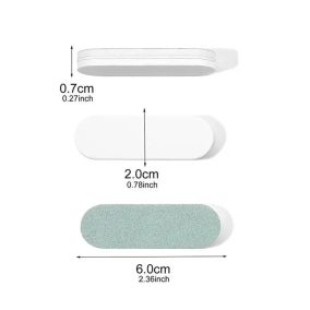 Mini, kétoldalas ékszertisztító szivacs