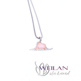 A kis herceg - A kalap - ezüst tűzzománc medál, OG