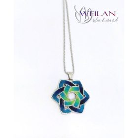 Kelta - Druida ezüst tűzzománc medál