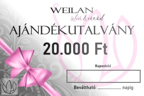 WEILAN Ajándékutalvány - 20000 Ft