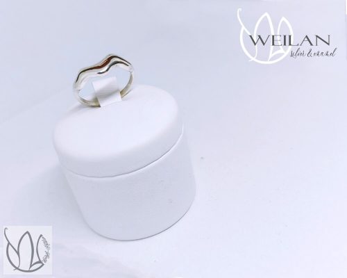 Wave - ezüst tűzzománc gyűrű