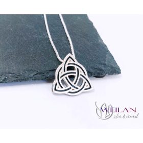 Trinity ezüst tűzzománc medál