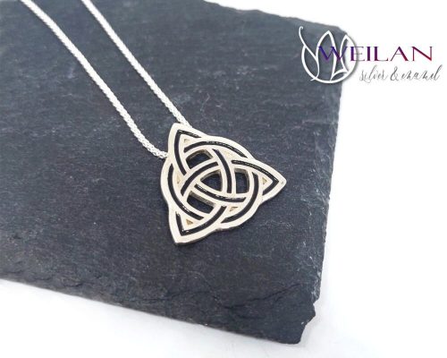 Trinity ezüst tűzzománc medál