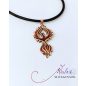 Magia - Főnix bronz tűzzománc medál 
