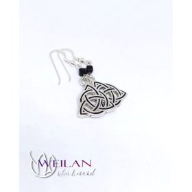 Trinity ezüst tűzzománc fülbevaló